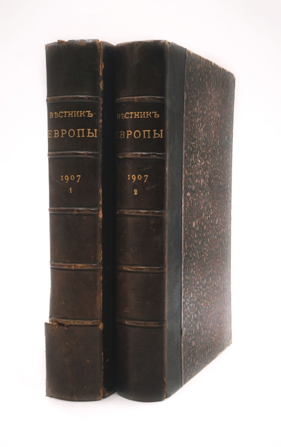 Журнал "Вестник Европы" за 1907 год. Том 1, Том 2.