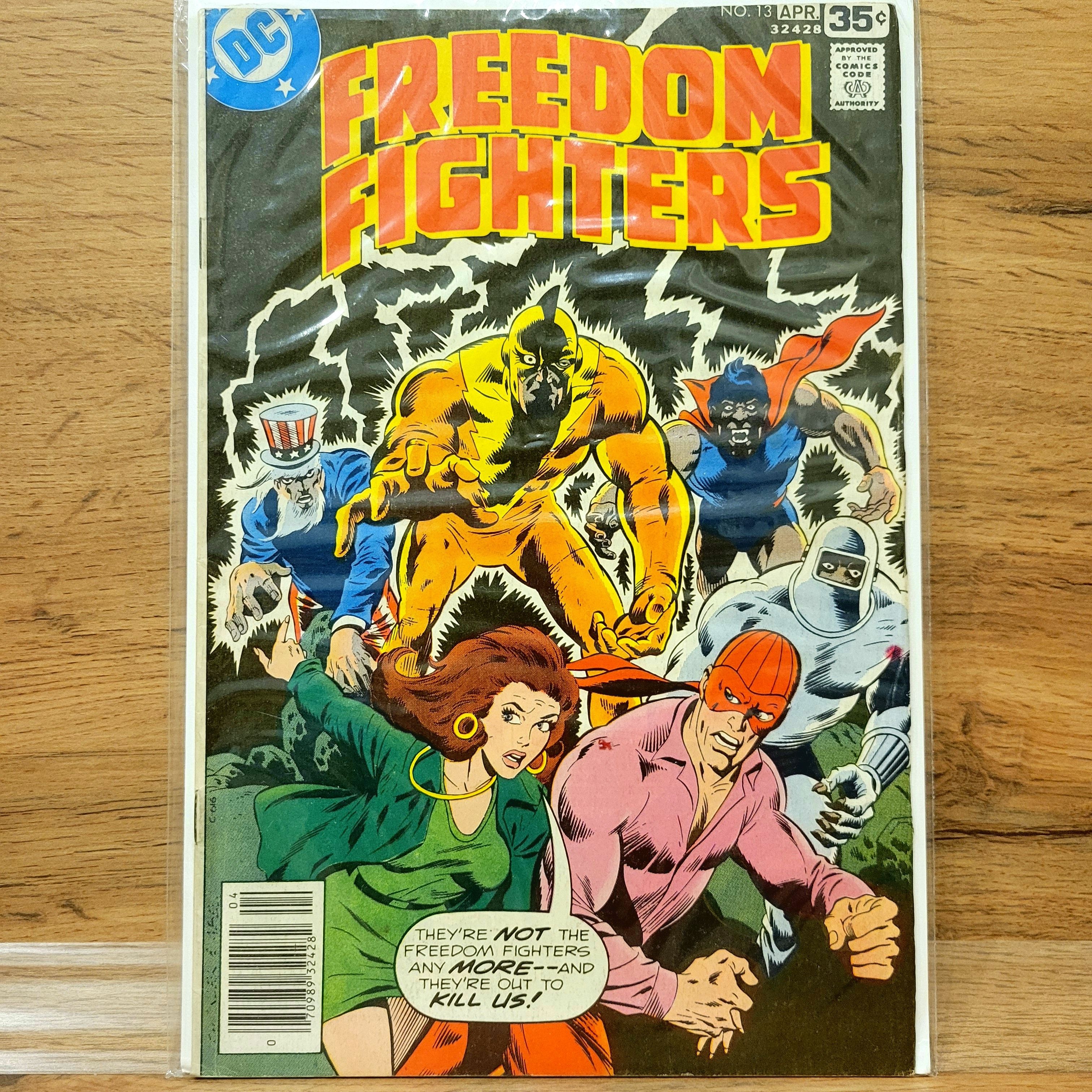 Раритетный Комикс Freedom Fighters #13. 1983 Год | Lee