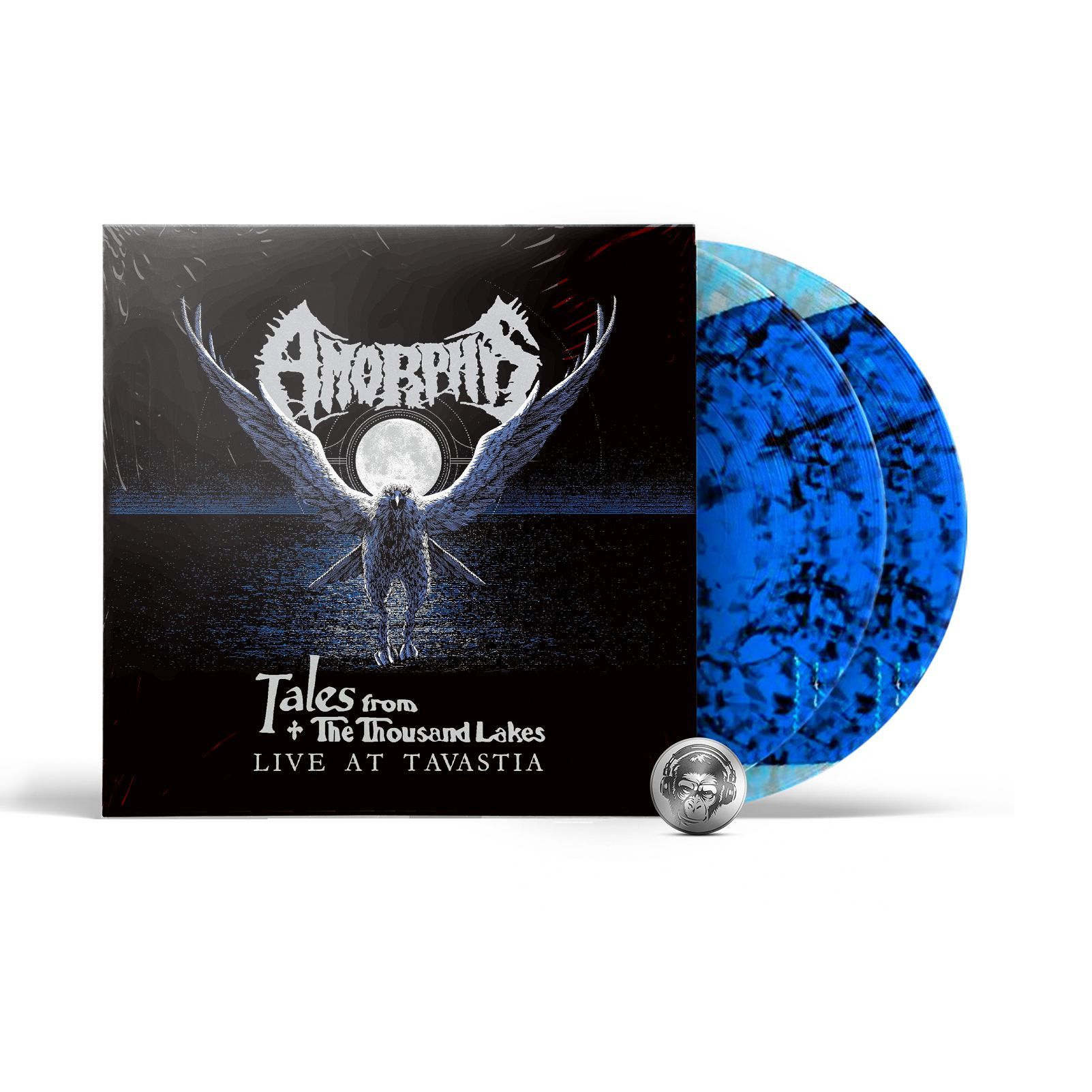 Виниловая пластинка Amorphis - Tales From The Thousand Lakes: Live At Tavastia (coloured) (2LP) 2024 Atomic Fire Blue, Blackdust, Gatefold, Limited Edition