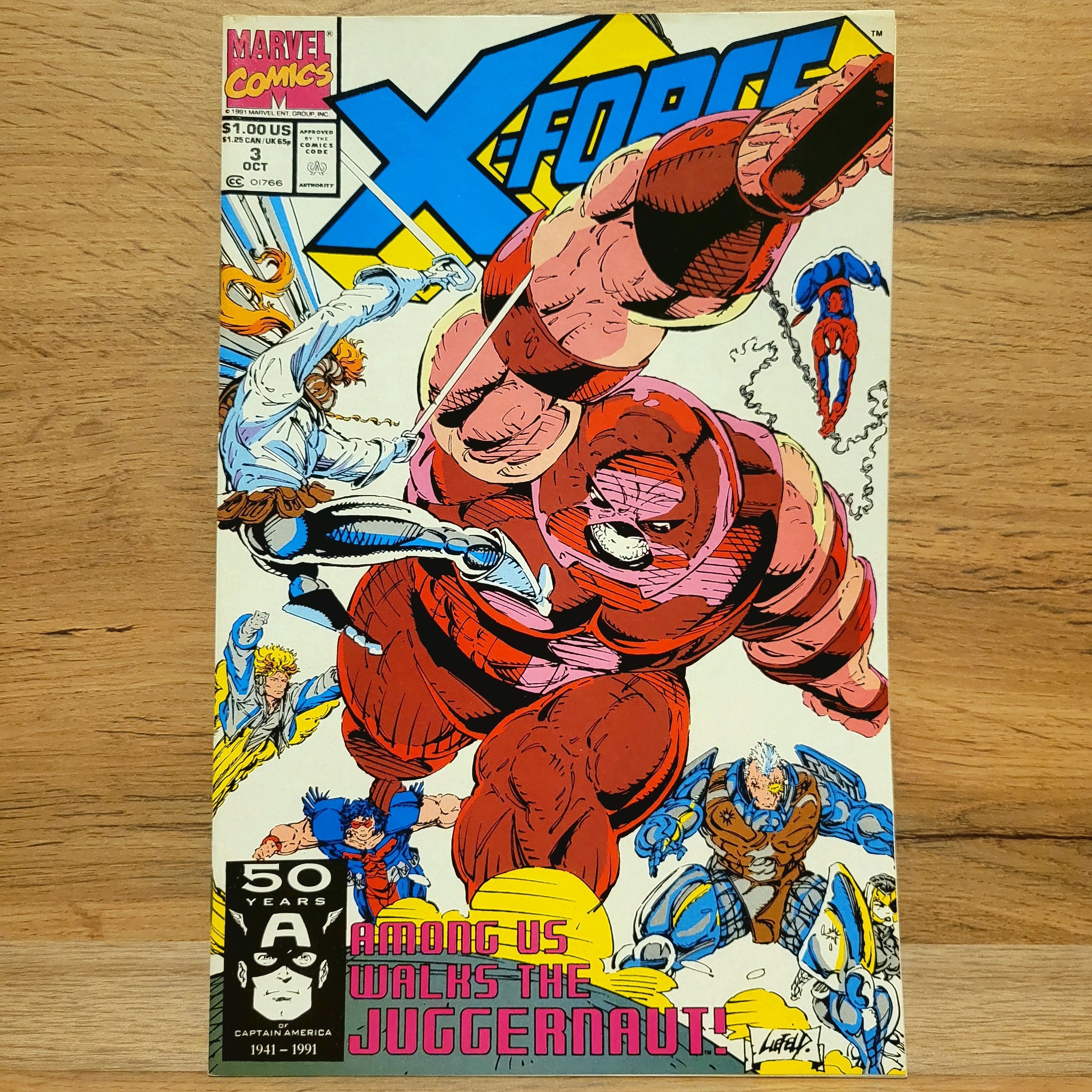 Ретро Комикс X Force #3. 1991 Год. | Lee