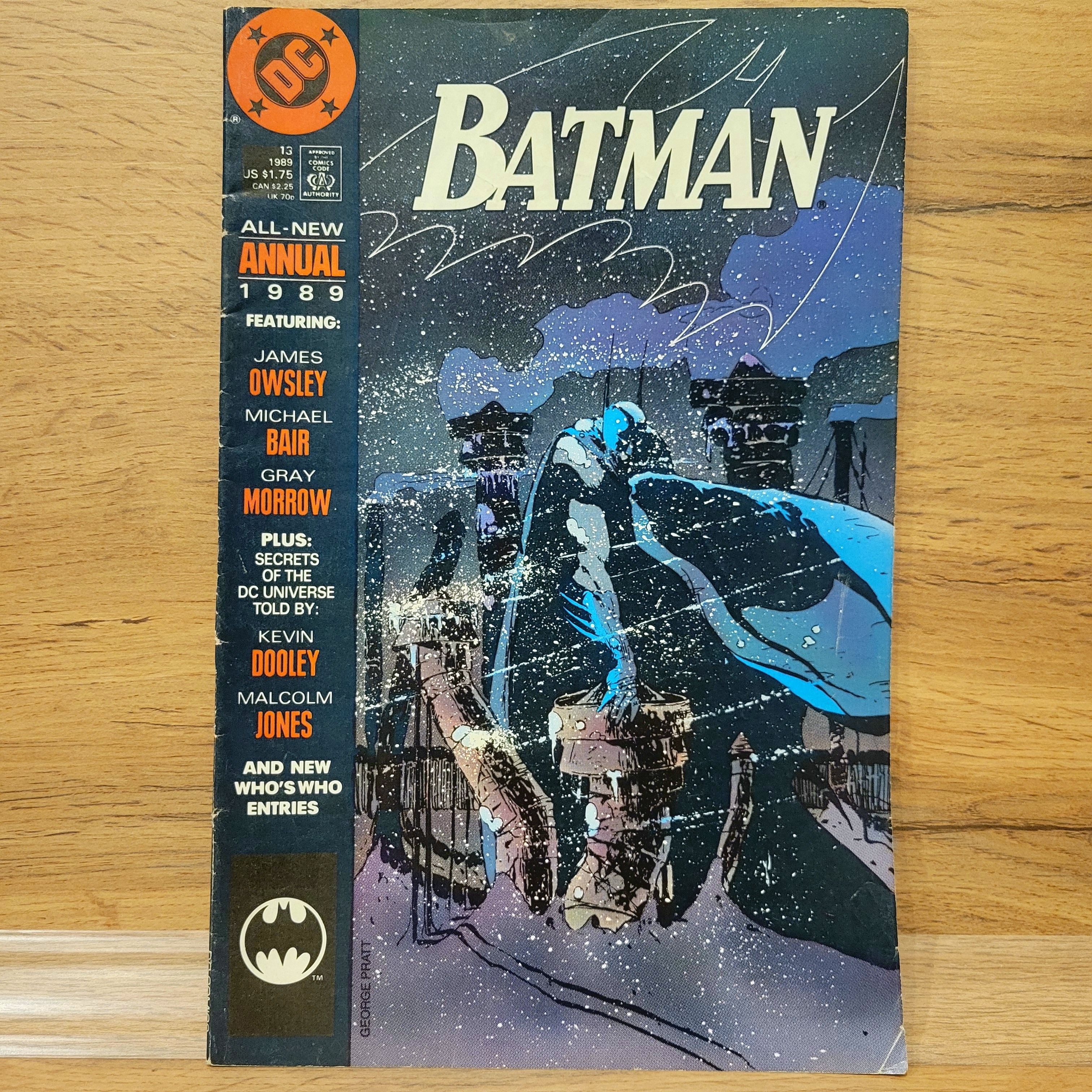 Ретро Комикс Batman Annual 64 Страницы. 1989 Год. | Lee