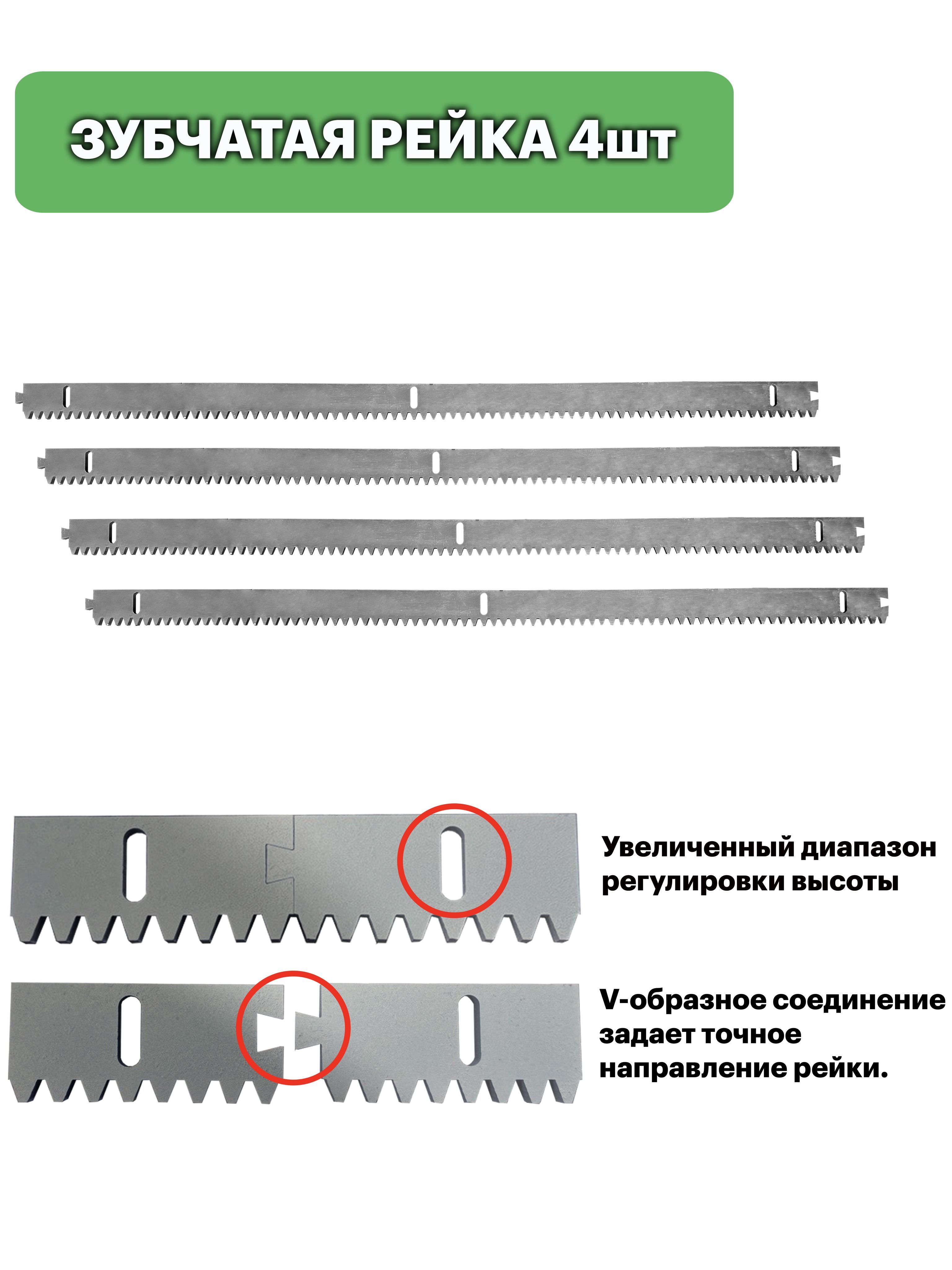 СтальнаязубчатаярейкадляоткатныхворотZBR6SP6мм.Длина4метра.