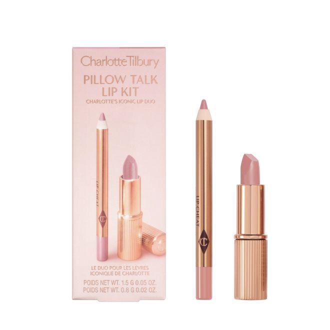 Набор для губ Charlotte Tilbury MINI PILLOW TALK LIP KIT - PILLOW TALK FAIR