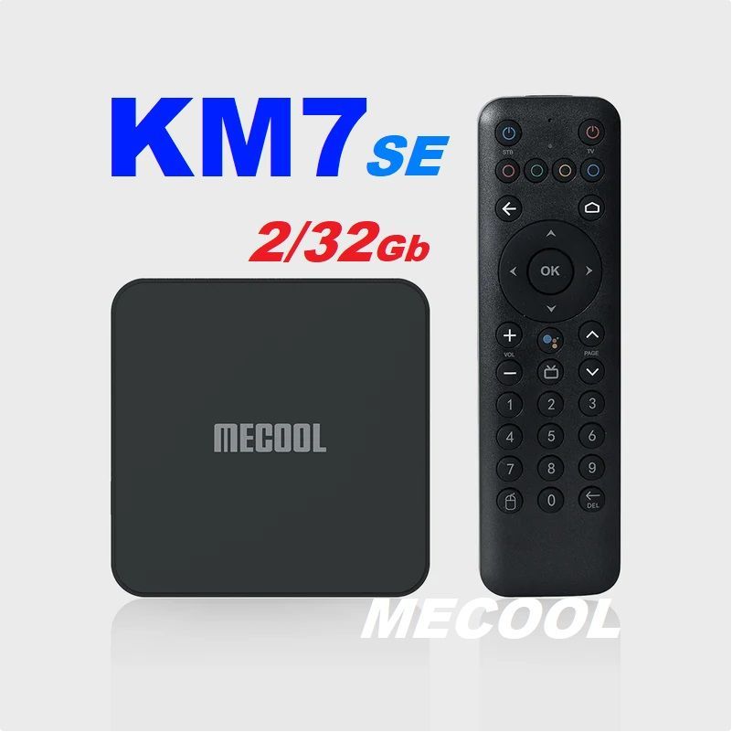 MecoolKM7SE,память2Гб/32ГБ,Android11,AmlogicS905Y4,голосовойвход,двойнойWiFi