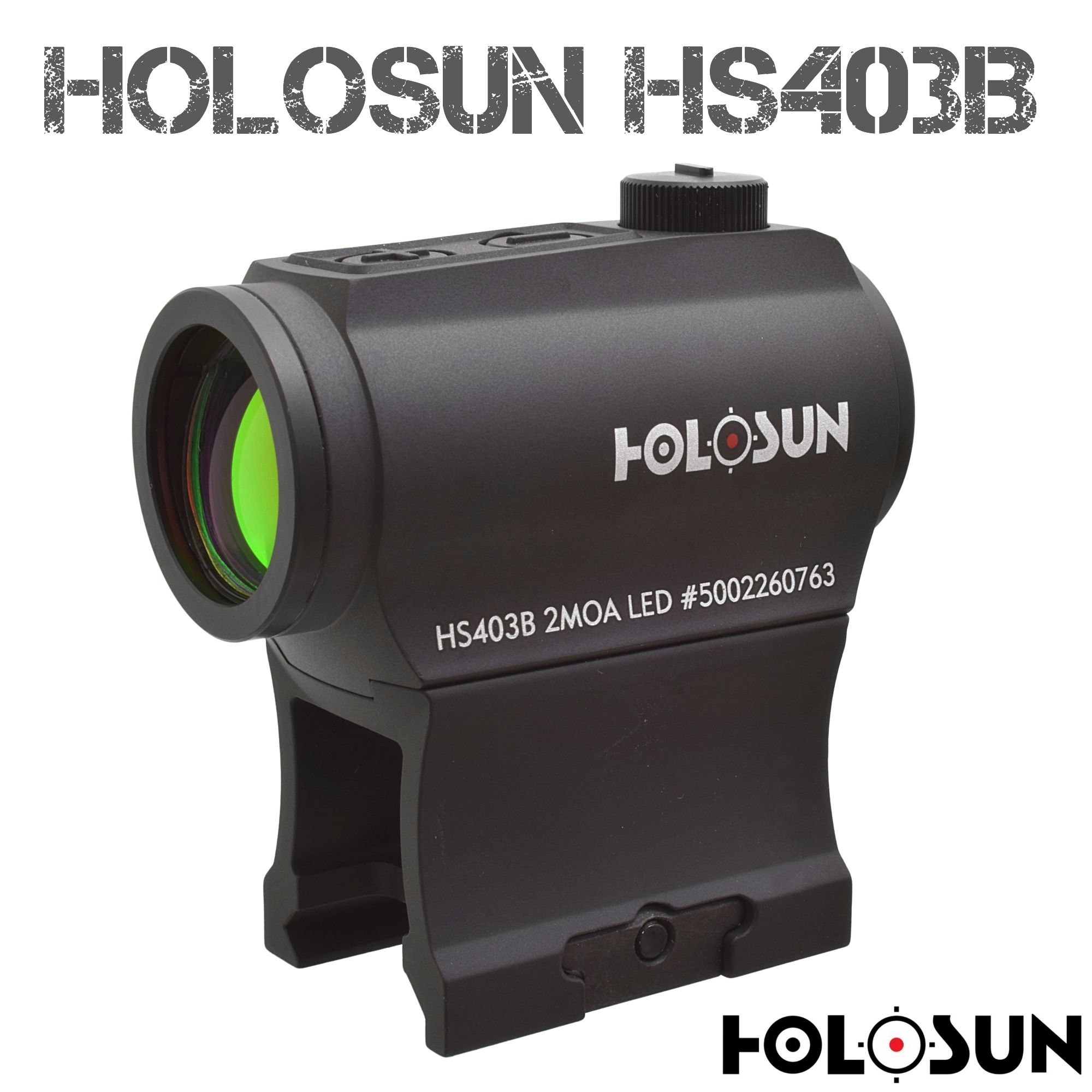 Коллиматор Holosun (Холосан) HS403B, батарея на лотке прицел 403 Коллиматорный прицел