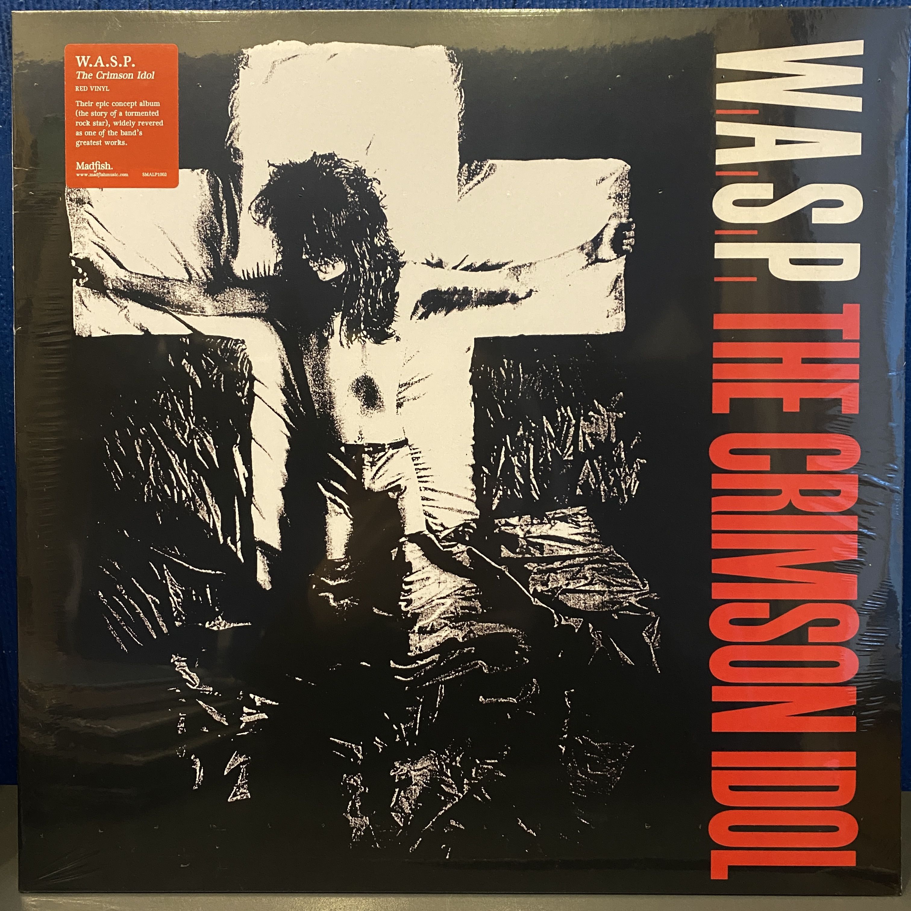 W.A.S.P. The Crimson Idol. Красный Винил 180гр. 2012(1992) LP Запечатанная Виниловая пластинка