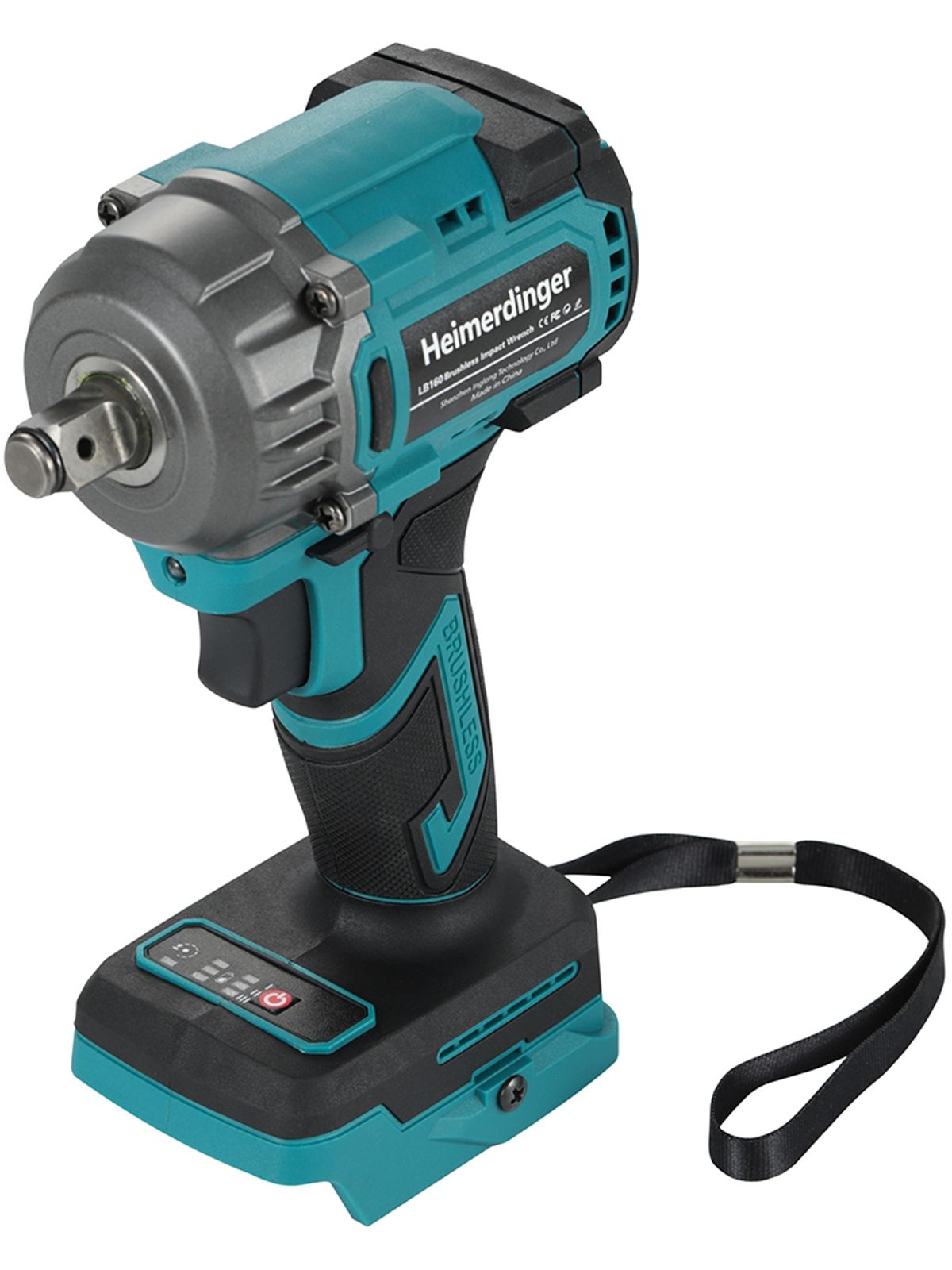 18Вбесщеточныйбеспроводнойударныйгайковерт1/2дюймаспитаниемотлитиевойбатареи550Нмдляремонтаавтомобиля,LB160,безбатареи