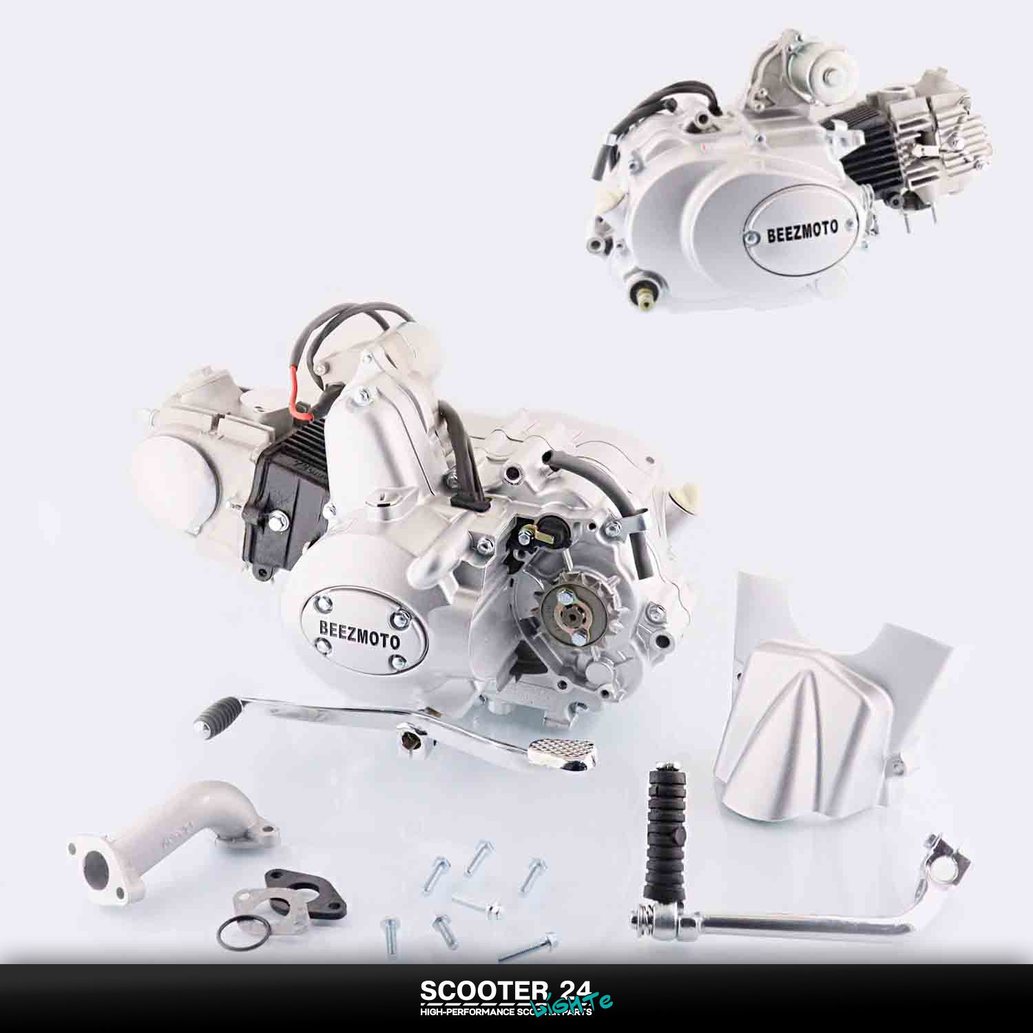 Двигатель на мопед Alpha / Delta (Альфа / Дельта / Орион Омакс) 139FMB 70 ( 47 /00) (147FMD / 20081501) в сборе 70 кубов