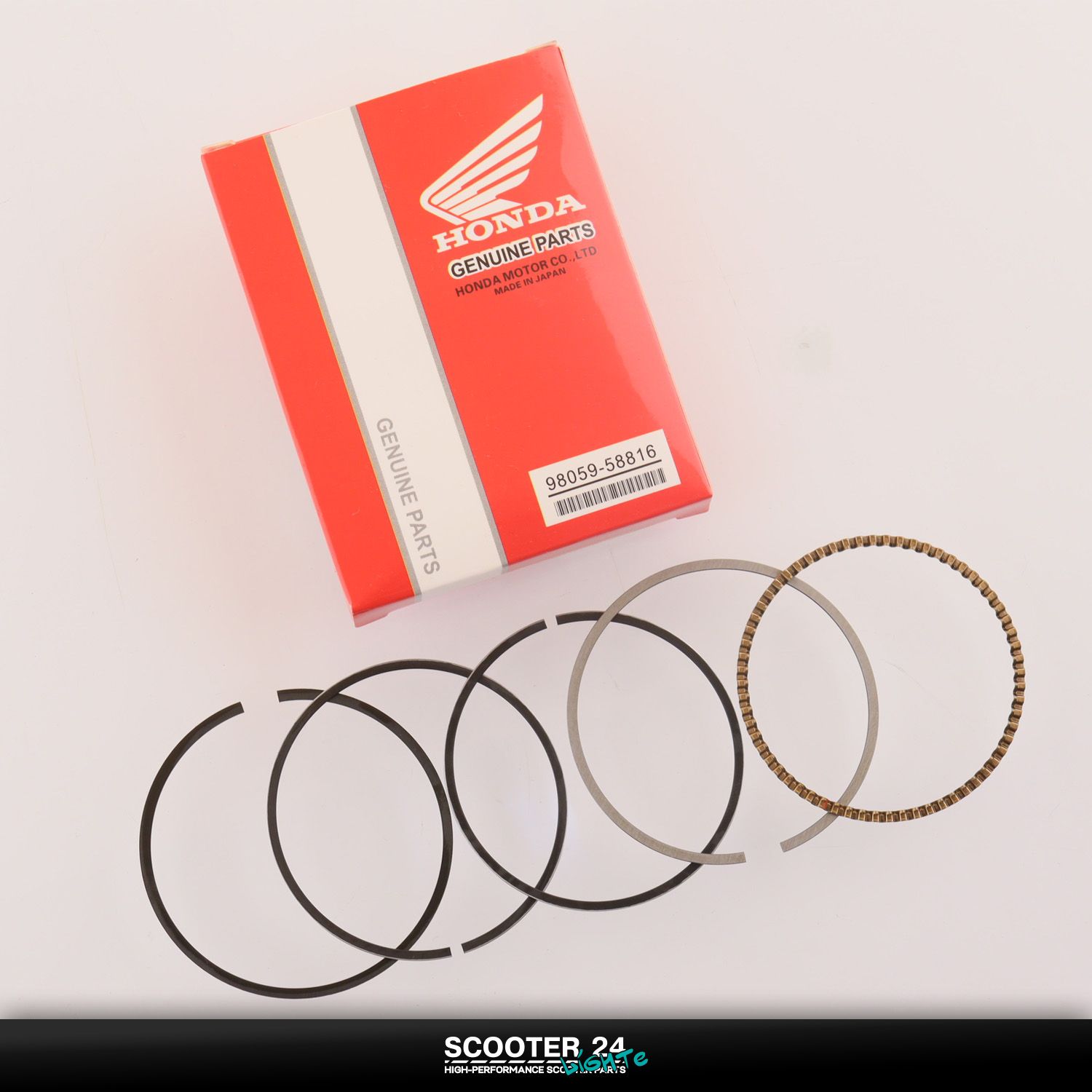 Кольца на мотоцикл 4T CB/CG 157FMI 163FML 165FMM 56 /50 мм (125/140cc STD) "HND"