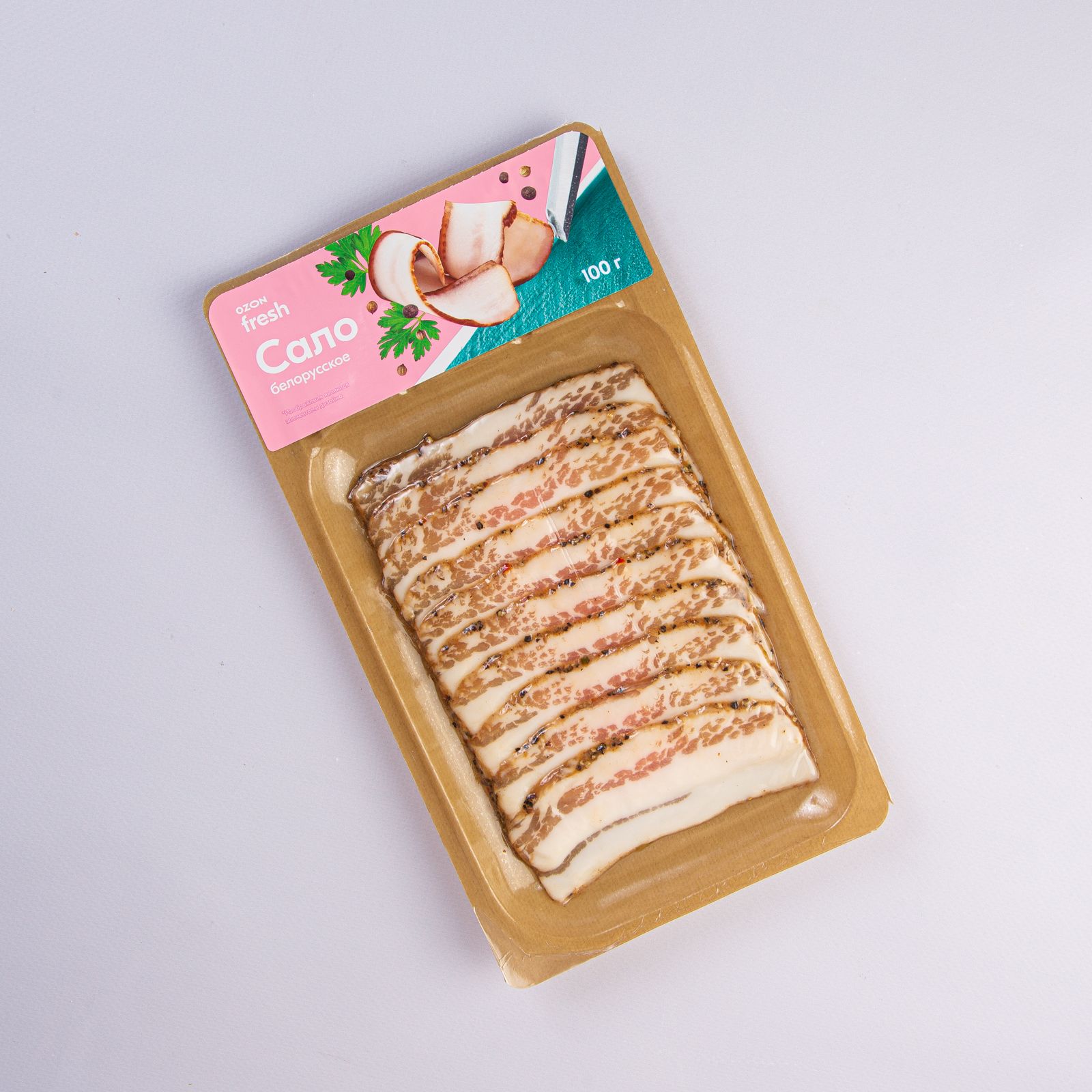 Салосоленое100г,БелорусскоеOzonfresh,нарезка