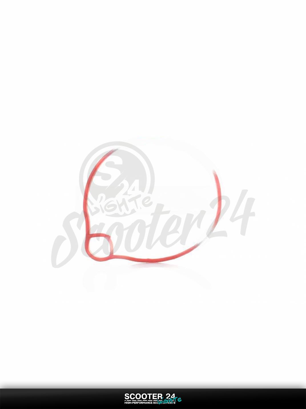 Прокладка поплавковой камеры карбюратора на скутер Honda DIO AF 18 / 27 / 34 / Хонда Дио "SALO" (красная)