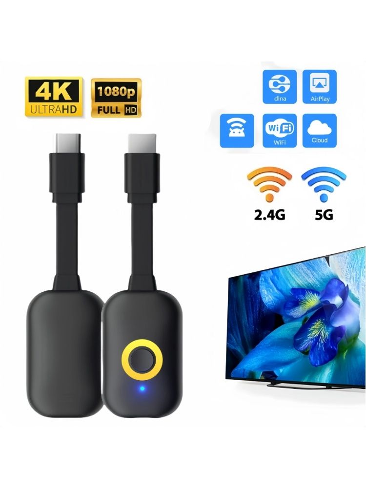 HDMIадаптердлятелевизора,медиаплеер-ресивер,БеспроводнойWi-Fiдисплей,4K+5G