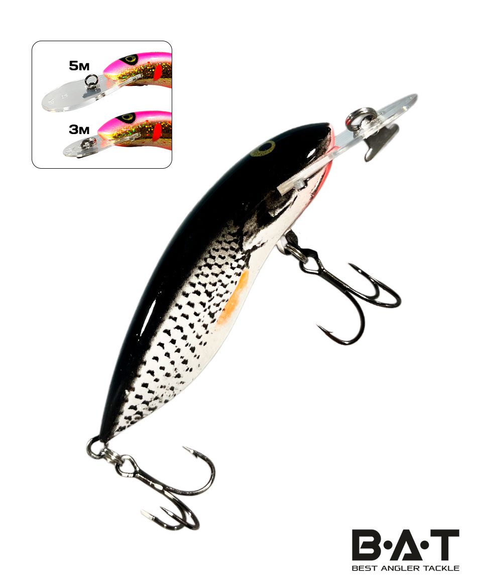 ВоблерBATChinatsu(HALCO)BT019(85mm.;16g.;0-6m.)#B153