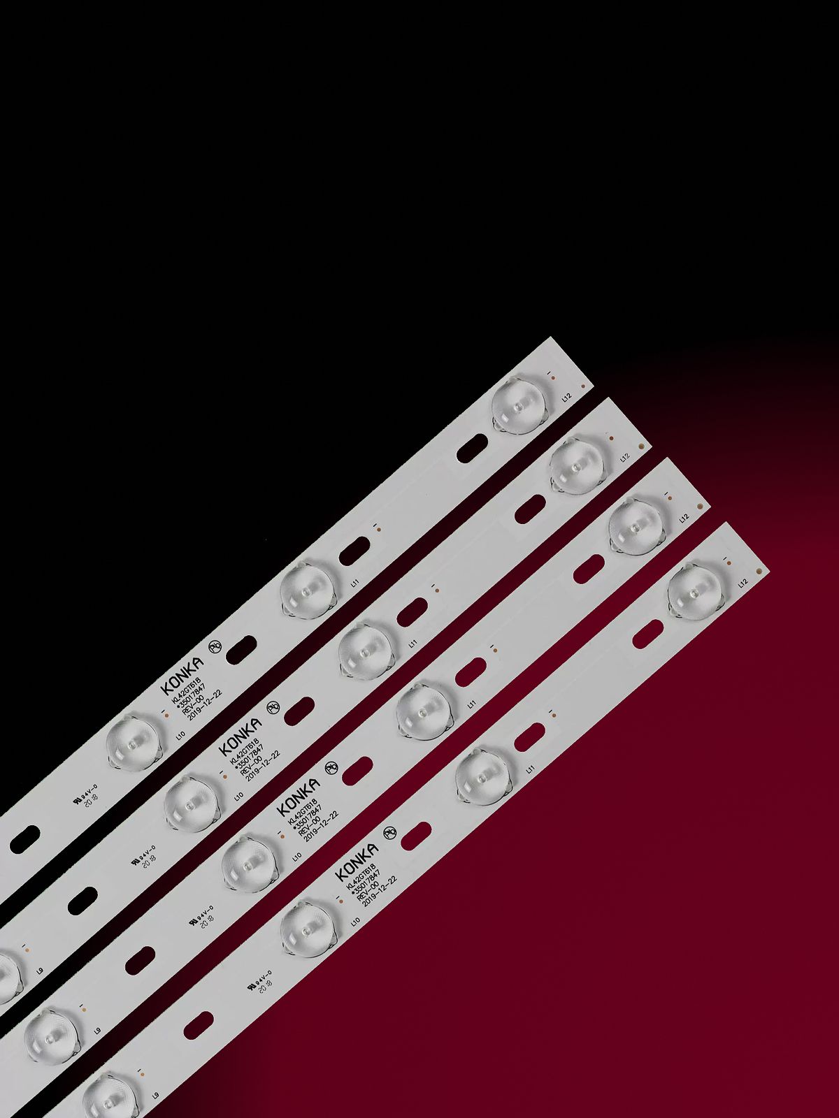Подсветка для DNS K42A619, SUPRA STV-LC42T410FL, VISION LE-42KF4; KL42GT618 35017847 35017856 REV-00