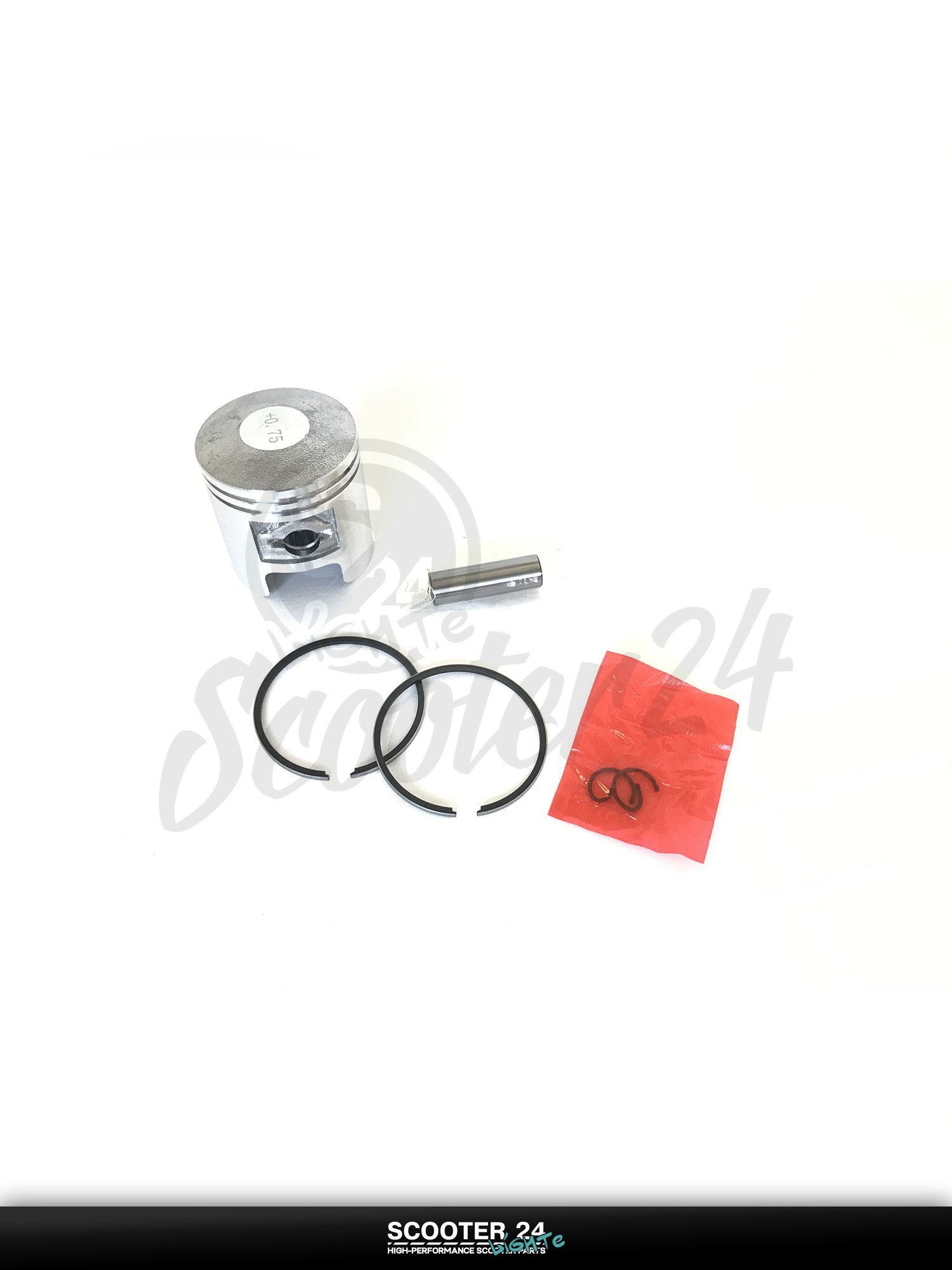 Поршень на китайский скутер 2T TB 60, Suzuki RUN 0,75 ( 43,75 p-10) "SUNY" (mod.B)