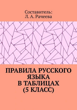 Русский язык в таблицах 5 9
