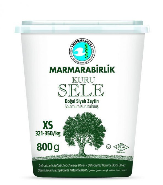 Характеристики Маслины Marmarabirlik Kuru Sele XS вяленые 800 г ...
