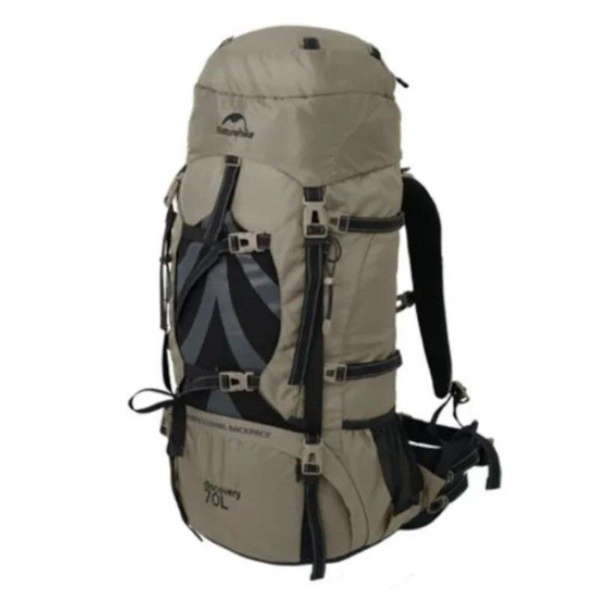 Рюкзак туристический Naturehike Discovery 70_Универсальный коричневый ...