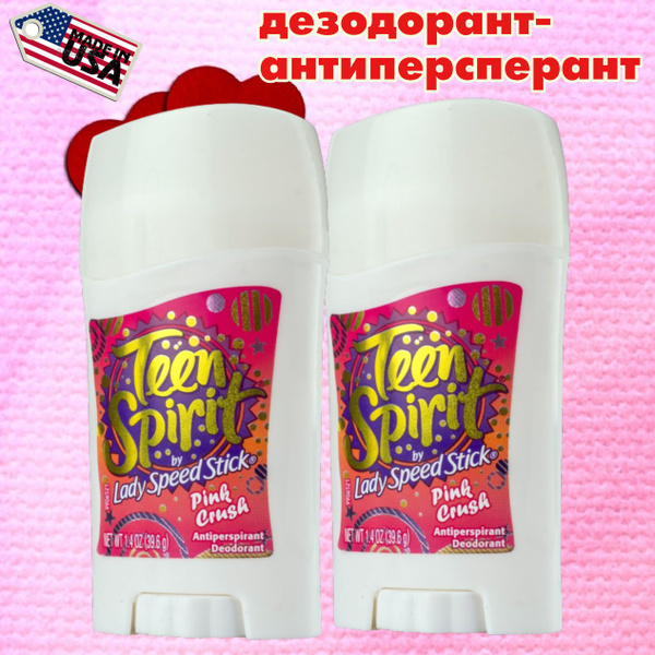 Дезодорант-стик Lady Speed Stick Teen Spirit Pink Crush(Розовая ...