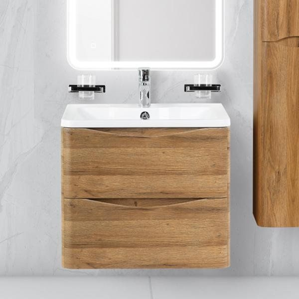Тумба с раковиной BelBagno Acqua 70 подвесная, 70 см, с ящиками ...
