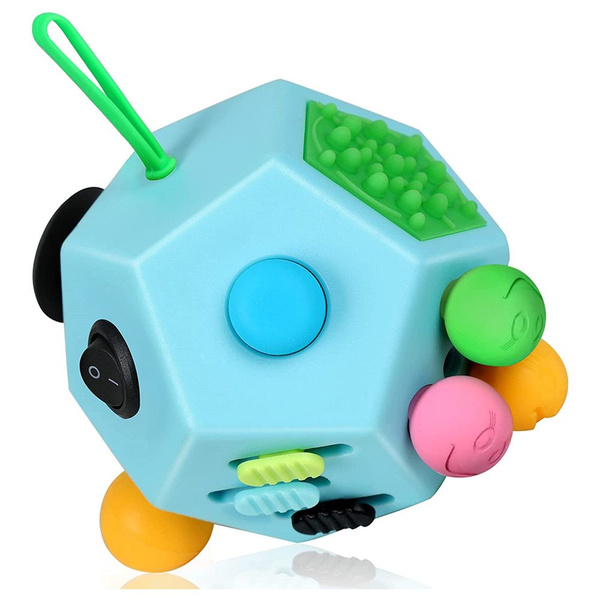 Игрушки Fidget Cube Антистресс - 12 граней Fidget Tdah Toy Cube ...