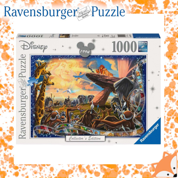 Пазл Ravensburger Walt Disney, Король Лев, 1000 элементов, 19747 ...