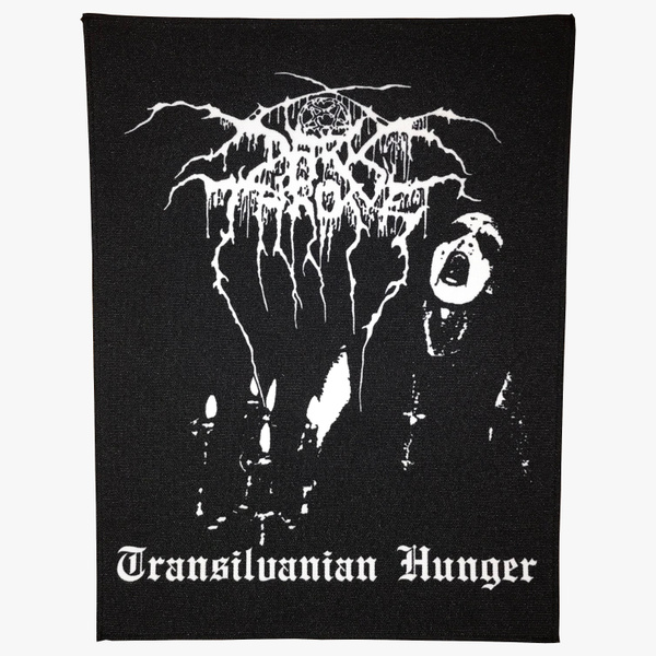 Нашивка большая на спину Darkthrone "Transilvanian Hunger ...