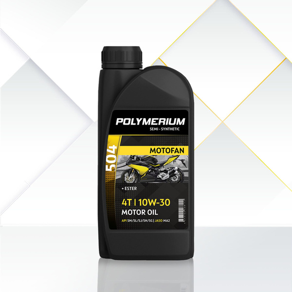 Масло моторное POLYMERIUM 10W-30 Полусинтетическое - купить в интернет ...