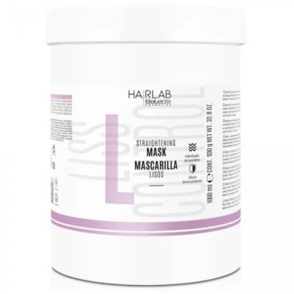 Выпрямляющая маска Salerm Hair Lab Straightening Mask 1000 мл - купить ...