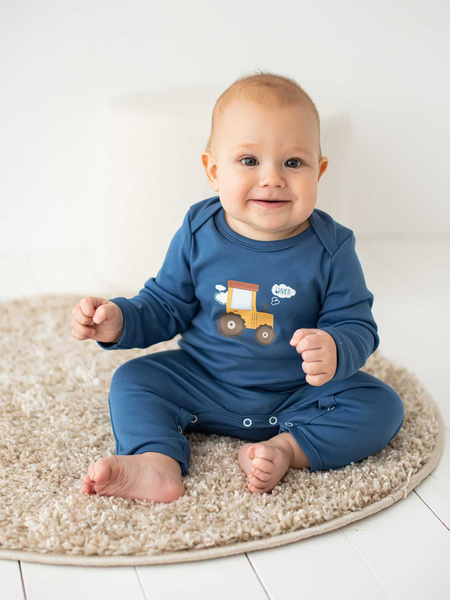 Слип с кнопками по шаговому шву Bungly baby Комбинезон для ...