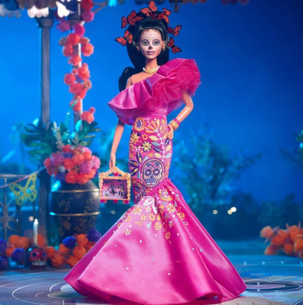 Кукла 2023 Da De Muertos Barbie Doll / Барби Диа Де Муэртос / HJX14 ...