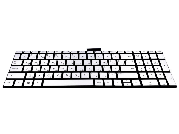 Клавиатура для HP 15-rb066ur ноутбука серебр. с подсветкой - купить с ...
