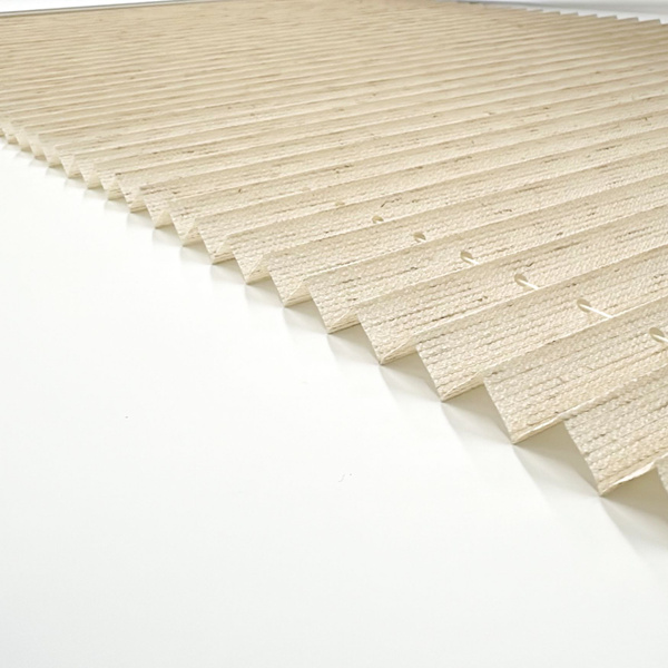 Плиссе Naza AkordeonKETEN , размер 105х175 см, слоновая кость, Лен ...