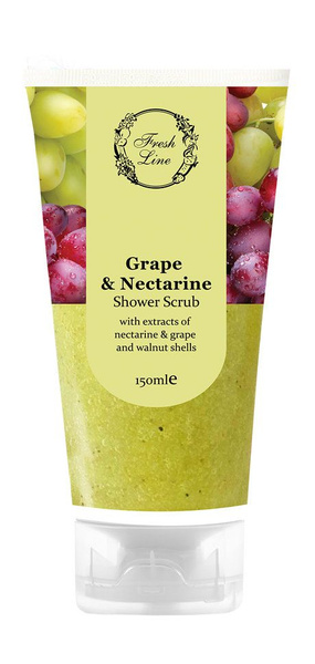 Гель-скраб для душа с экстрактами винограда и нектарина Grape and ...
