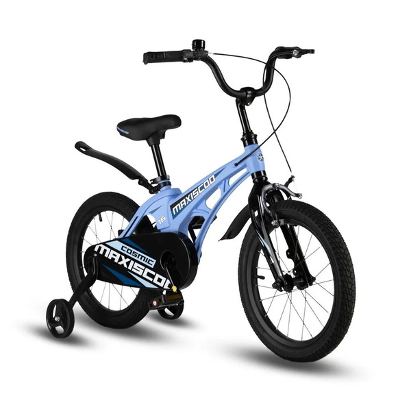 Велосипед Детский Maxiscoo COSMIC Стандарт 18'' Небесно-Голубой Матовый ...