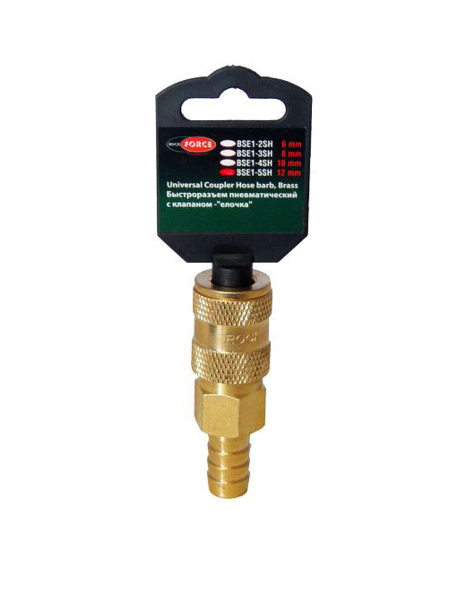 Быстроразъем пневматический с клапаном "елочка" 6 мм купить по низкой ...