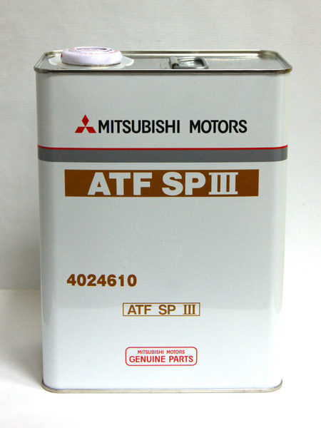 Масло трансмиссионное Mitsubishi ATF SP-3 4л - купить по выгодной цене ...