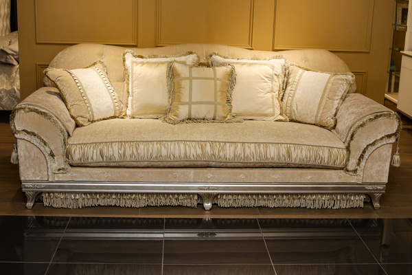 Прямой диван valeria, механизм Французская раскладушка, 243х108х100 см ...