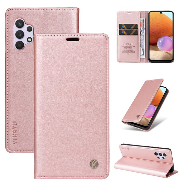 Чехол книжка для Samsung Galaxy A32 4G магнитной застежкой хлятиком и ...
