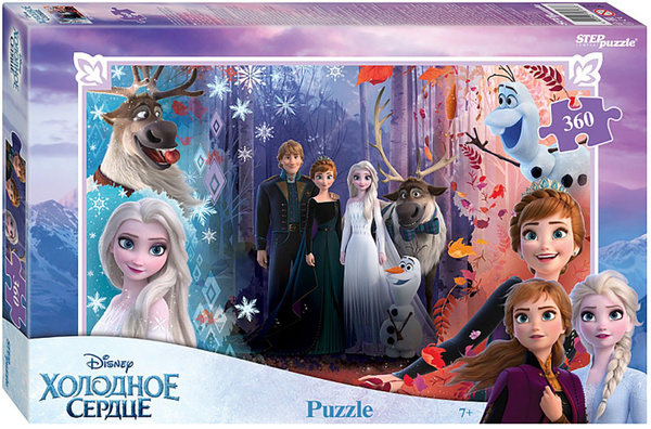 Puzzle-360 Холодное сердце - купить с доставкой по выгодным ценам в ...
