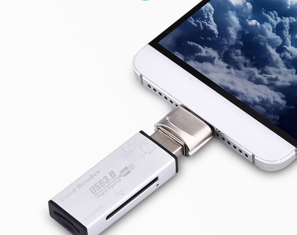 Переходник Type-c на Usb OTG адаптер для мак Macbook айпад коннектор ...