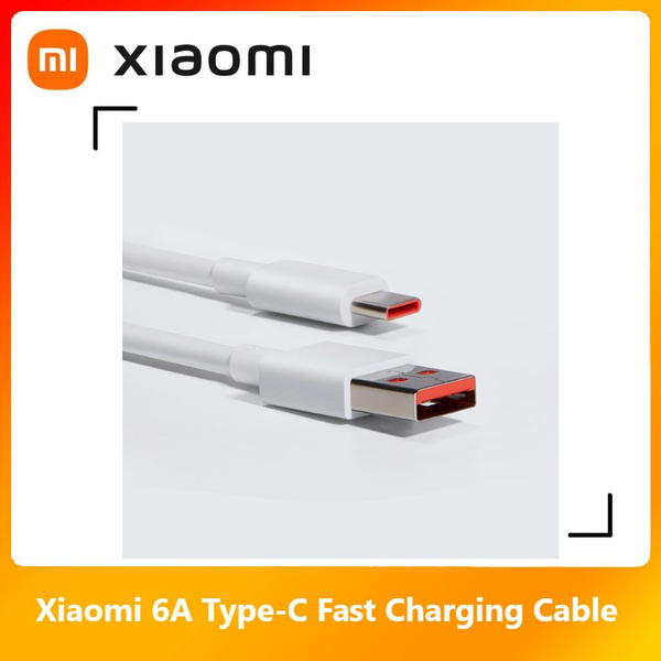 Кабель USB Type-C, USB Type-A Xiaomi 6A USB A to Type-C Cable купить c ...