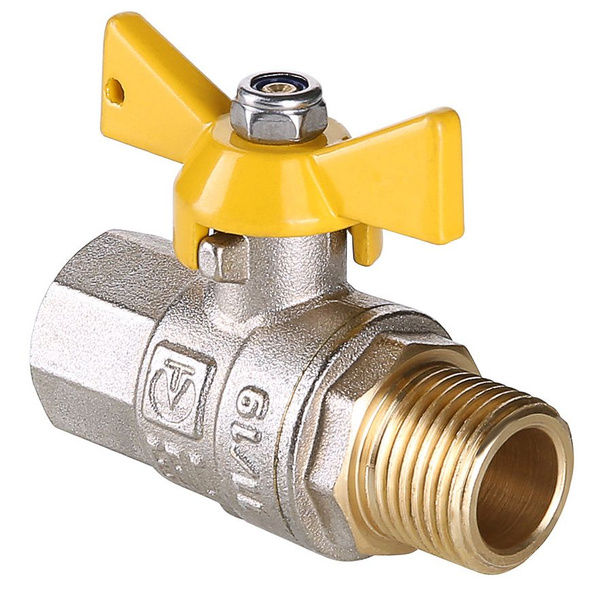 Кран шаровый для газа VALGAS 1/2"ВН бабочка VT.278.N.04 купить на OZON ...