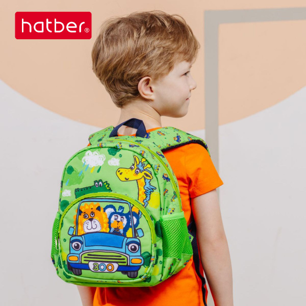 Рюкзак Hatber Kids -Веселые друзья- 27х23х11 см полиэстер ...