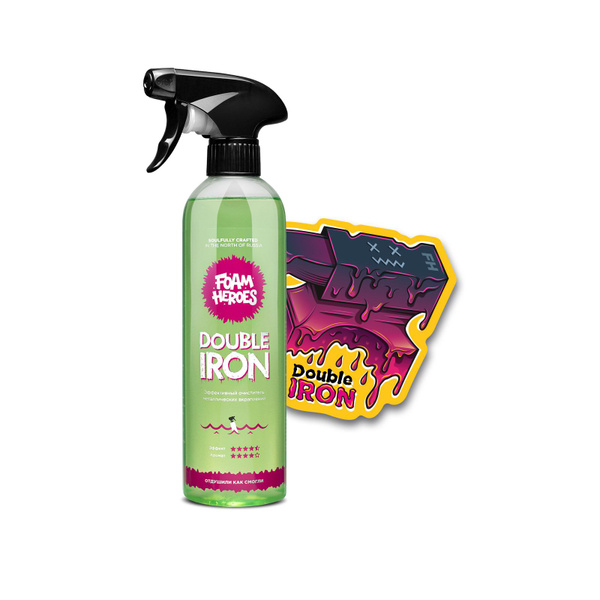 Foam Heroes очиститель дисков и металлических вкраплений Double Iron ...