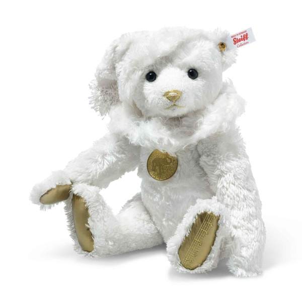 Мягкая игрушка Steiff Teddies for tomorrow White Christmas Teddy bear ...