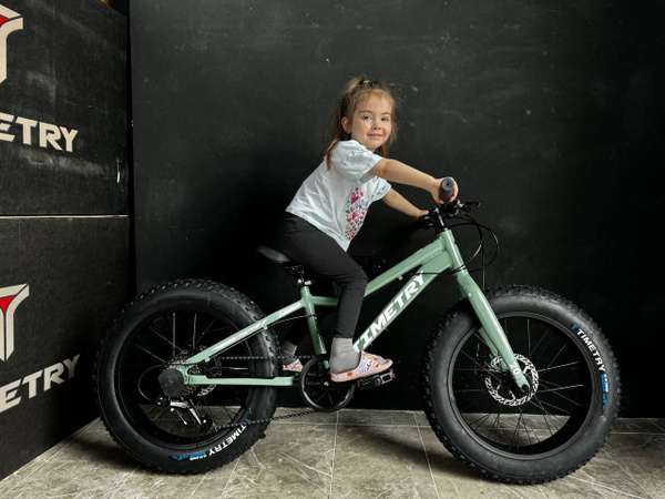 Велосипед фэтбайк Детский Fatbike TimeTry TT215 7s 20" Алюминиевая рама ...