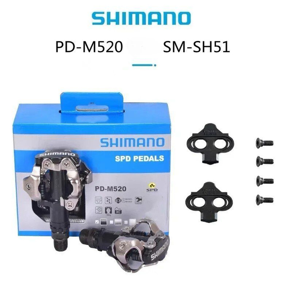 Shimano SPD PEDAL PD-M540 PD-M520 Велосипедная педаль Аксессуары для ...