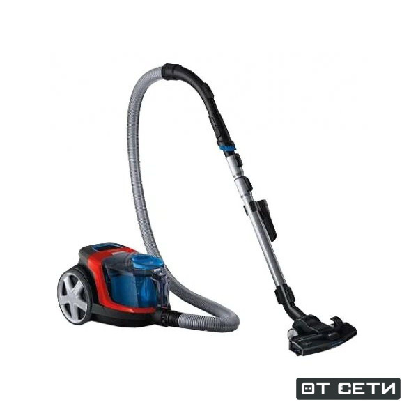Бытовой пылесос Philips FC9351/01 PowerPro Compact, красный, красный ...