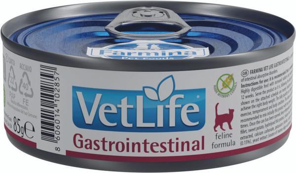Корм консервированный Farmina Vet Life Gastrointestinal для кошек ...